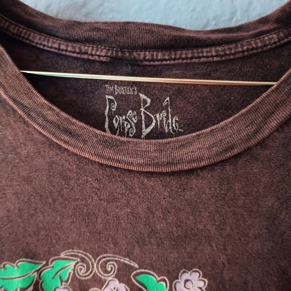 Vintage WBE Tim Burton Corpse Bride T Shirt Small EUC - Picture 3 of 6